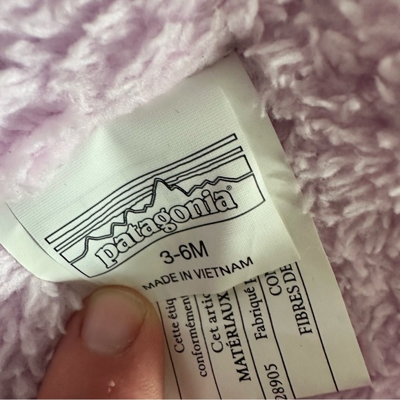 Patagonia Baby Reversible Pink Puffer Jacket 3-6 months - Picture 2 of 4